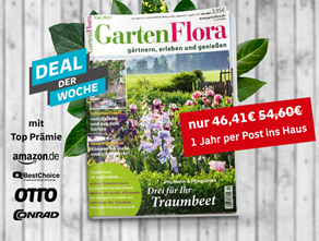 Bild zu [Deutsche Post Leserservice] Jahresabo GartenFlora für 46,41€ + bis zu 45€ Prämie