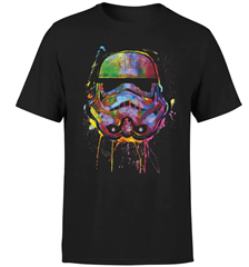 Bild zu Star Wars Paint Splat Stormtrooper T-Shirt für 9,99€ (VG: 21,59€)