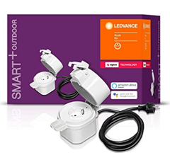 LEDVANCE Smart Outdoor Plug, Zigbee Schaltbare Steckdose, für die Lichtsteuerung in Ihre[...]