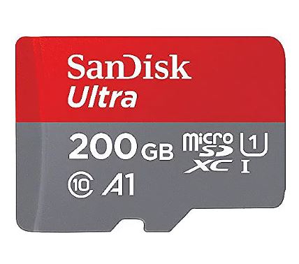 Bild zu SanDisk Ultra 200 GB microSDXC Karte für 20€ (VG: 25,99€)