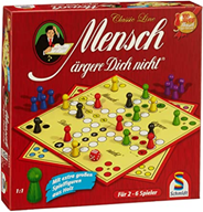 Schmidt Spiele 49330 Classic Line, Mensch ärgere Dich Nicht, mit extra großen Spielfigure[...]