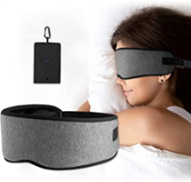 Unimi Neueste Schlafmaske aus weichem Material für Reisen, Augenmaske zum Schlafen, 100% [...]