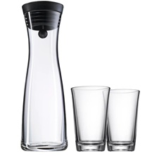 Bild zu WMF Karaffe Basic 1 Liter inkl. 2 Gläser für 29,99€ (ohne Gläser für 19,99€) inkl. Versand (VG: 44,09€)
