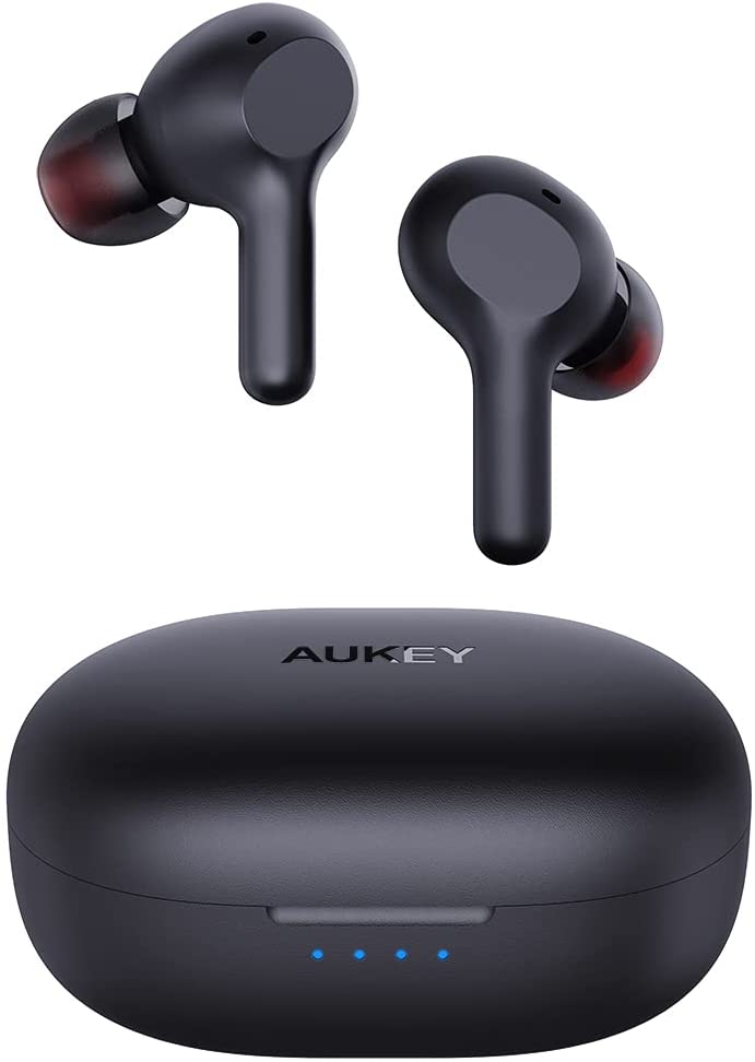 Bild zu Aukey In-Ear Bluetooth Kopfhörer mit USB-C-Ladehülle für 13,99€