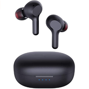 Bild zu AUKEY In-Ear-Bluetooth-Kopfhörer (25 Std. Wiedergabezeit, IPX5, USB-C, Mikrofon) für 16,19€