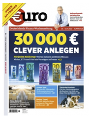 Bild zu 25 Ausgaben (6 Monate) ,,Euro AM SONNTAG” für 122,50€ + 120€ Amazon Gutschein als Prämie