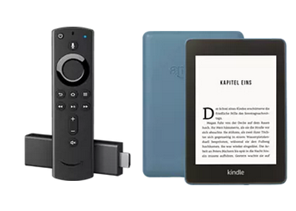 Bild zu MediaMarkt: Amazon Produkte stark reduziert, so z.B. Fire TV Stick 2021 mit Alexa Sprachremote für 26,99€ (VG: 39,99€)