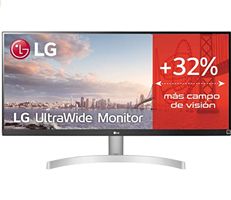 Bild zu Amazon.es: LG 29WN600 Monitor 29″ UltraWide 21:9 (LED IPS HDR, 2560×1080, 75Hz, Stereo Audio 14W, HDMI (HDCP 2.2), Display Port 1.4) für 206,39€ (VG: 231,80€)