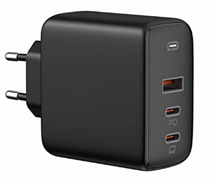 Bild zu 90W Mini USB-C Ladegerät mit 3 Ports für 17,99€