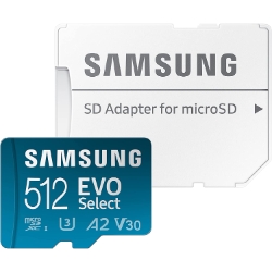 Bild zu Samsung EVO Select 512 GB microSD 130MB/s für 43,63€ (VG: 79,98€)