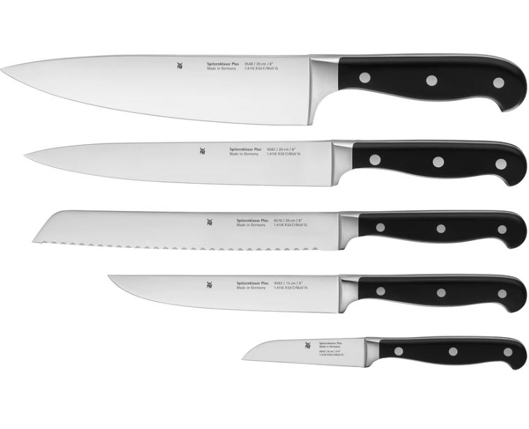 Bild zu WMF Spitzenklasse Plus Messerset 5-teilig für 89,99€ (VG: 111,30€)
