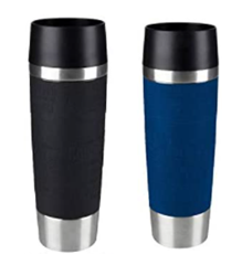Bild zu Emsa Travel Mug Classic Grande Isolierbecher 500ml blau/schwarz für je 11,99€ (Vergleich: 18,24€)