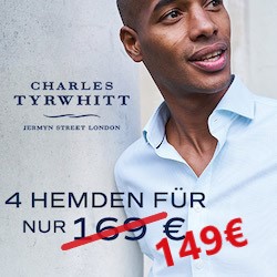 Bild zu Charles Tyrwhitt: 4 Hemden oder Polos für 149€