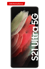 Bild zu [Super] Samsung Galaxy S21 Ultra 5G (128GB) für 99€ mit 40GB 5G Datenflat, SMS und Sprachflat im o2 Netz für 34,99€ + 100€ Wechselbonus
