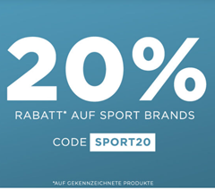 Bild zu [endet heute] Engelhorn & Friends Day: 20% Rabatt auf Sports Brands