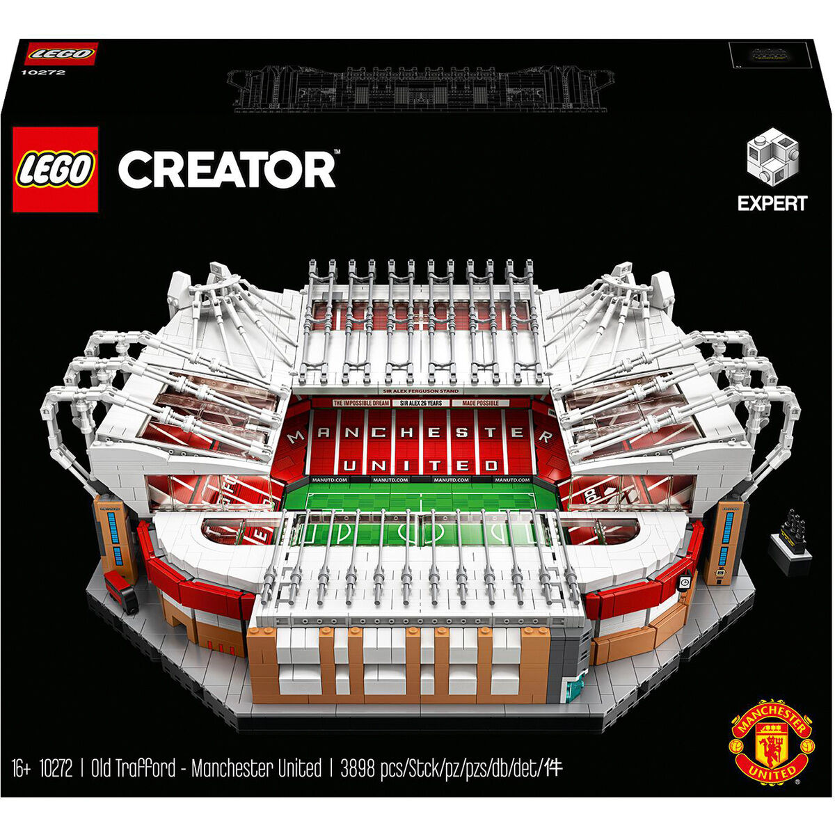 Bild zu Lego Creator Expert Old Trafford Manchester United (10272) für 189,99€ (Vergleich: 239,89€)