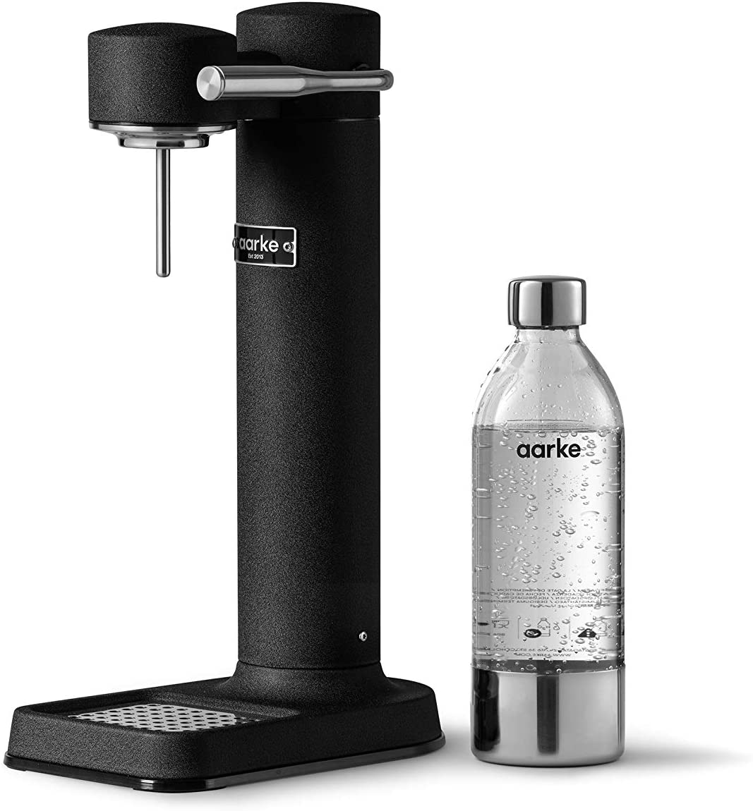 Bild zu Wassersprudler Aarke Carbonator 3 mit Edelstahlgehäuse schwarz für 124,99€ (Vergleich: 179,99€)