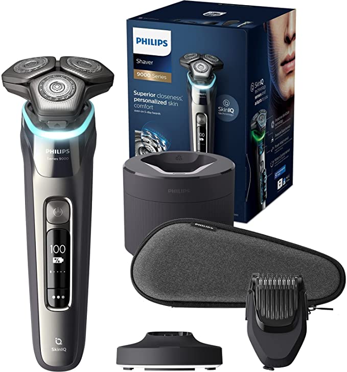 Bild zu Herren Elektro-Rasierer Philips Shaver Series 9000 S9987/55 für 183,55€ (Vergleich: 221,66€)
