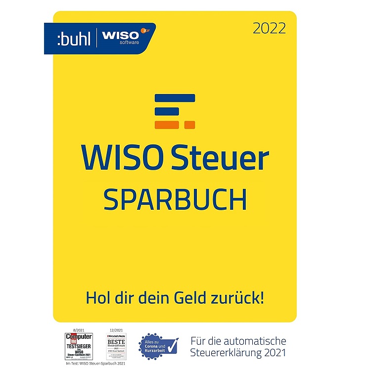 Bild zu WISO Steuer-Sparbuch 2022 für das Steuerjahr 2021 als download für 20,99€ (Vergleich: 24,99€)