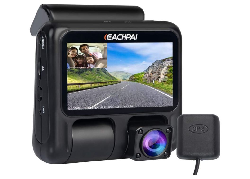 Bild zu EACHPAI X100 Pro Kompakt Autokamera (Dash-Cam) für 64,99€ (VG: 129,99€)