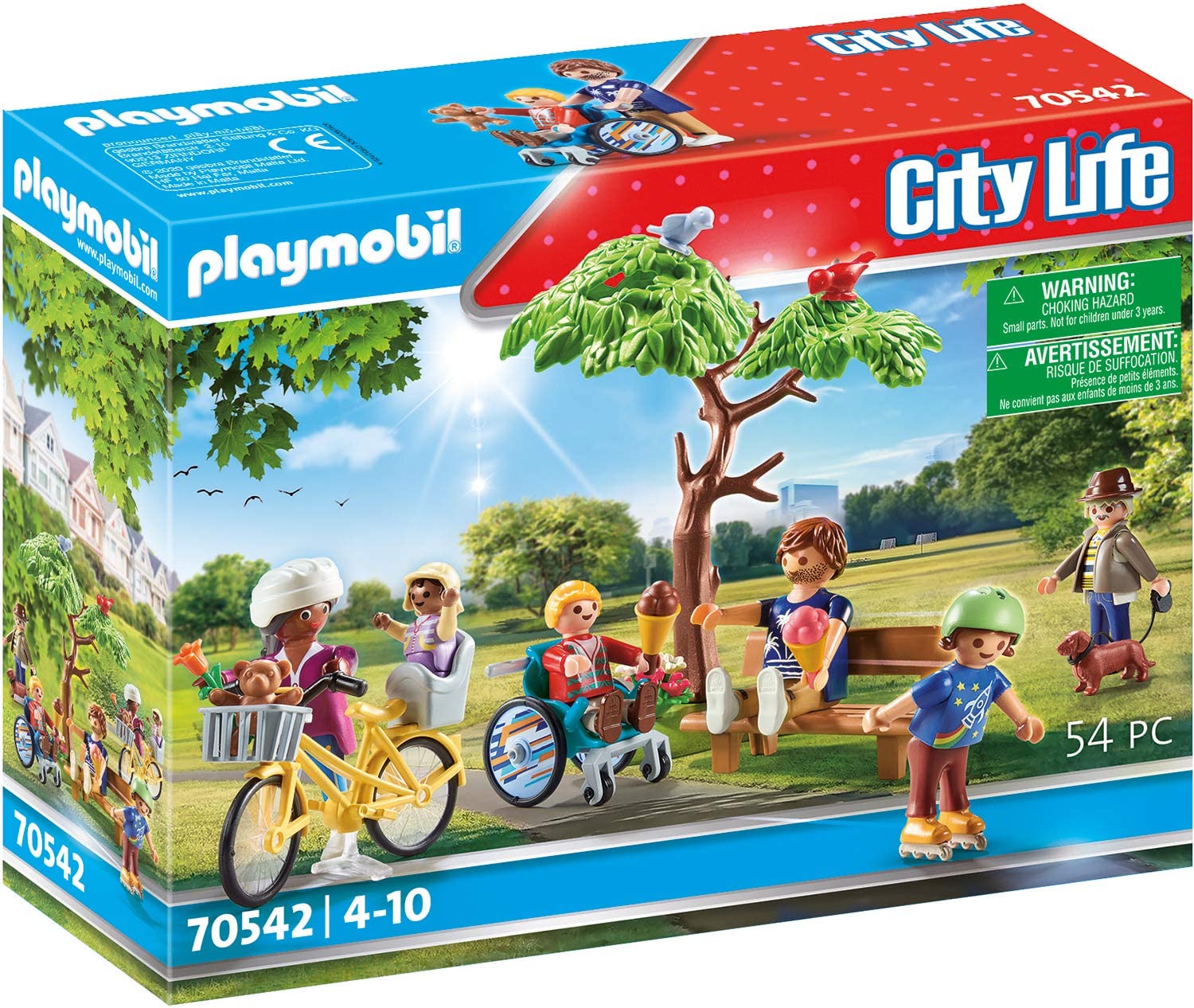 Bild zu Playmobil City Life Im Stadtpark (70542) für 11,19€ (Vergleich: 16,80€)