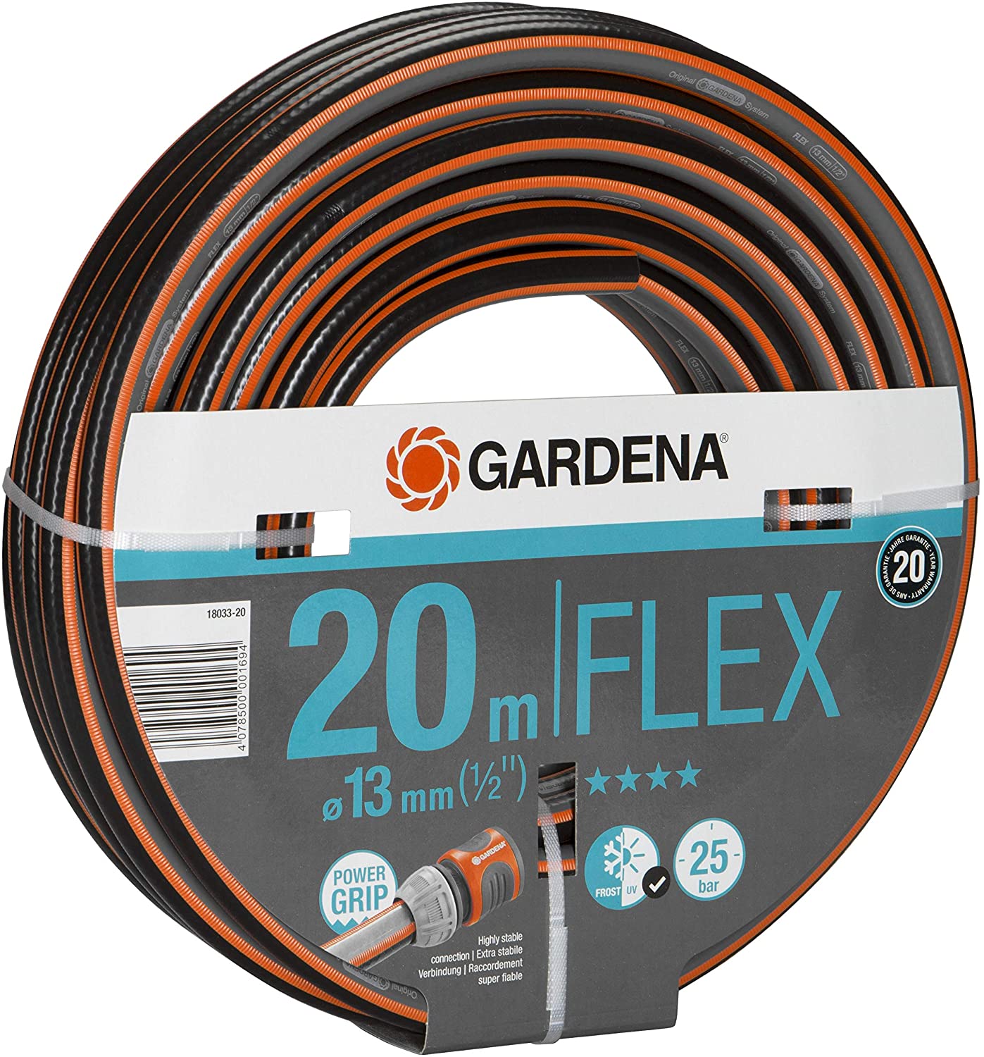 Bild zu 20 Meter Gardena Comfort FLEX Schlauch 13 mm (1/2 Zoll) für 16,99€ (Vergleich: 22,09€