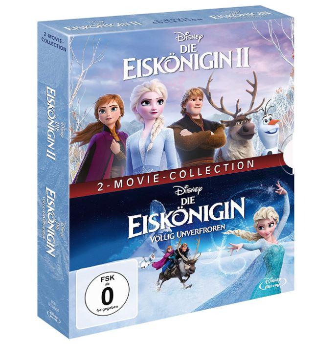 Bild zu Die Eiskönigin – Völlig unverfroren / Die Eiskönigin 2 als Blu-ray für 11,99€ (VG: 17,27€)