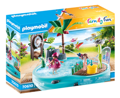 Bild zu Playmobil Family Fun – Spaßbecken mit Wasserspritze (70610) für 17,94€ (Vergleich: 25,34€)