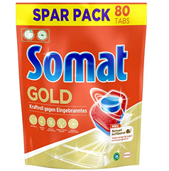 Bild zu Somat Gold Spülmaschinen Tabs, 80 Tabs für 9,89€ mit SparAbo Rabatt