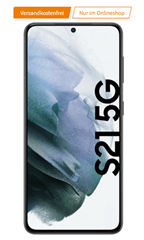 Bild zu Samsung Galaxy S21 5G für 9€ mit 26GB LTE Daten, SMS und Sprachflat für 34,99€/Monat