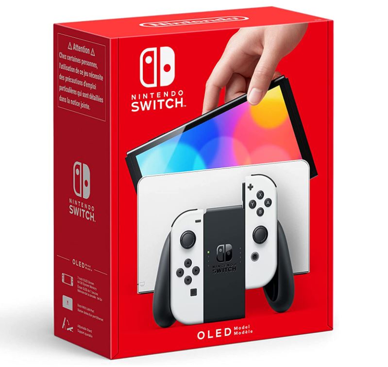 Bild zu Amazon.fr.: Nintendo Switch OLED (weiß) für 313,38€ (VG: 345,99€)