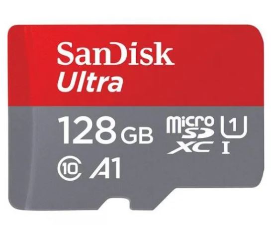 Bild zu SanDisk Ultra A1 (2021) microSDXC Speicherkarte 128GB für 12,95€ (VG: 17,52€)
