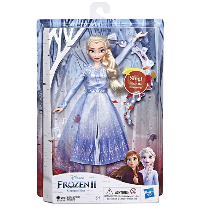 Bild zu Singende Elsa Puppe aus Die Eiskönigin II von Hasbro für 13,49€ (VG: 22,98€)