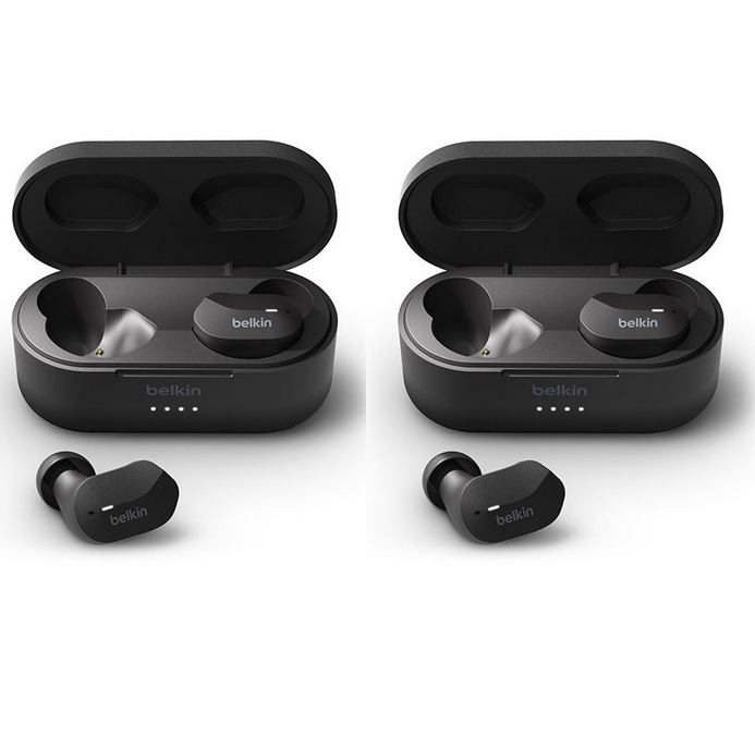 Bild zu Belkin Soundform True Wireless Earbuds im Doppelpack für 39€ (Vergleich: 65,97€)