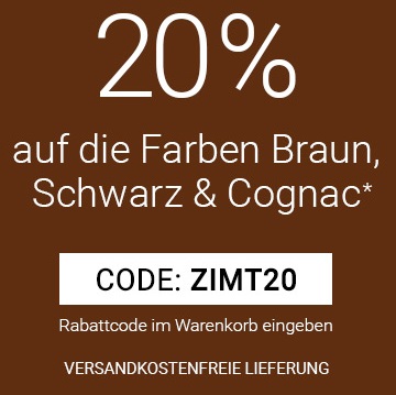 Bild zu Gebrüder Götz: 20% Rabatt auf Artikel in den Trendfarben Braun, Cognac und Schwarz