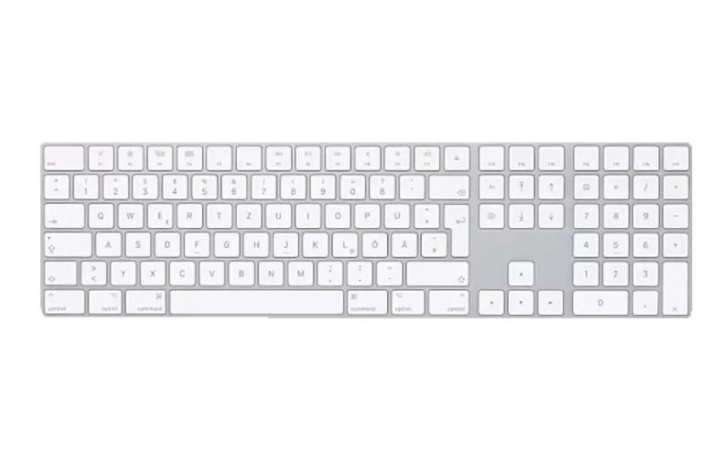 Bild zu APPLE MQ052D/A Magic Keyboard mit Ziffernblock D Tastatur ab 90,19€ (VG: 112,22€)