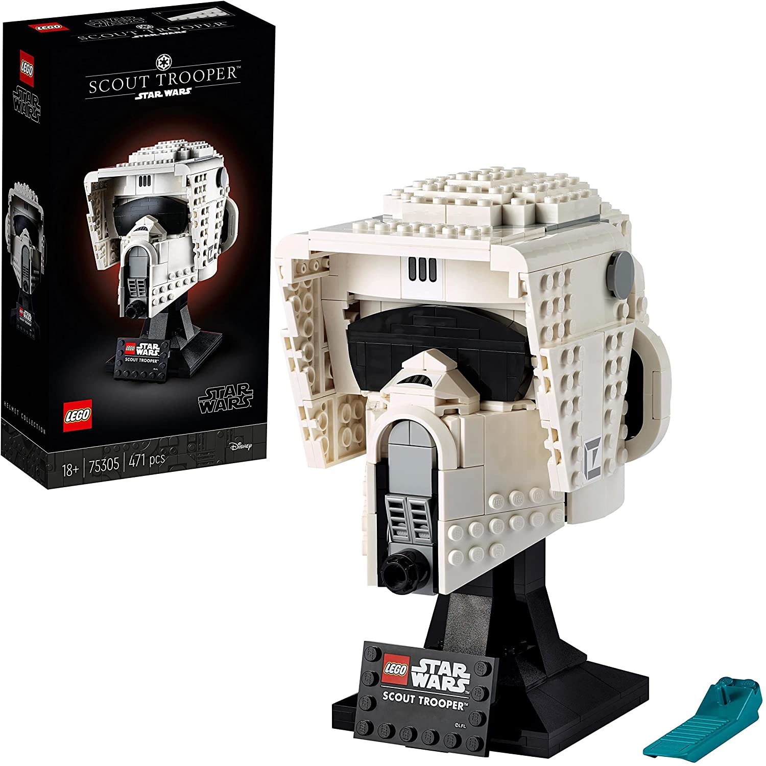 Bild zu Lego 75305 Star Wars Scout Trooper Helm für 30,59€ (Vergleich: 34€)