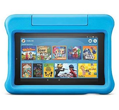 Bild zu Amazon Fire 7 Kids – Tablet in Pink, Blau und Violett für 59,99€ (VG: 73,62€)