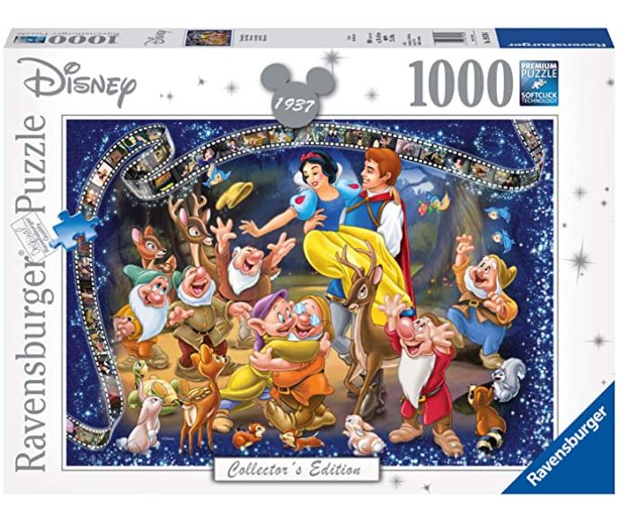 Bild zu Ravensburger Puzzle Disney Schneewittchen (1.000 Teile) für 7,99€ (VG: 12,28€)