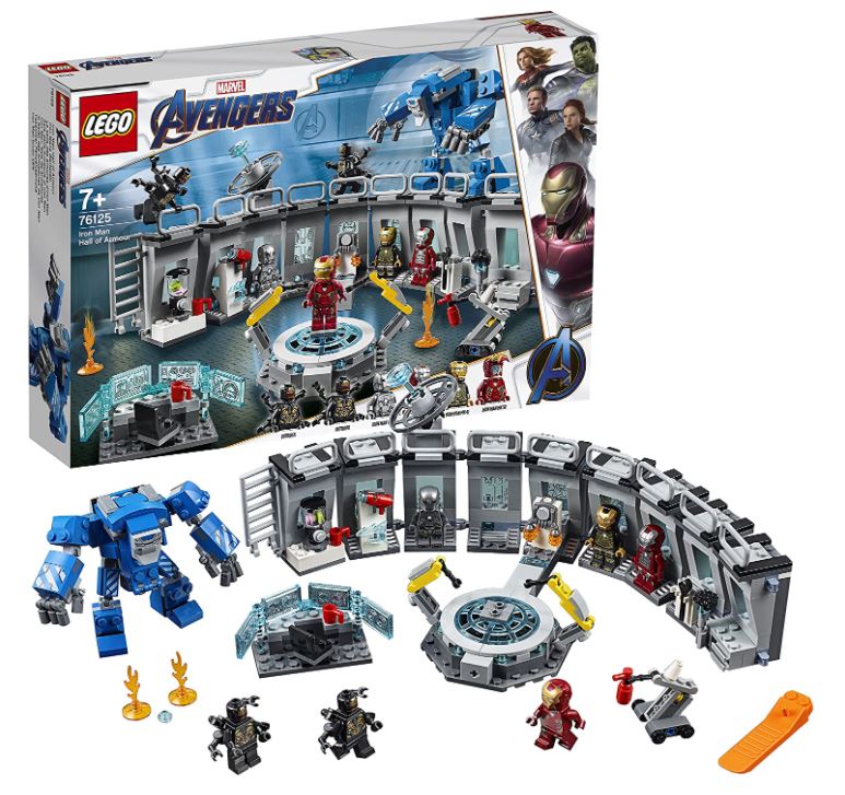 Bild zu LEGO Marvel Super Heroes – Iron Mans Werkstatt Set (76125) für 49,99€ (VG: 60,25€)