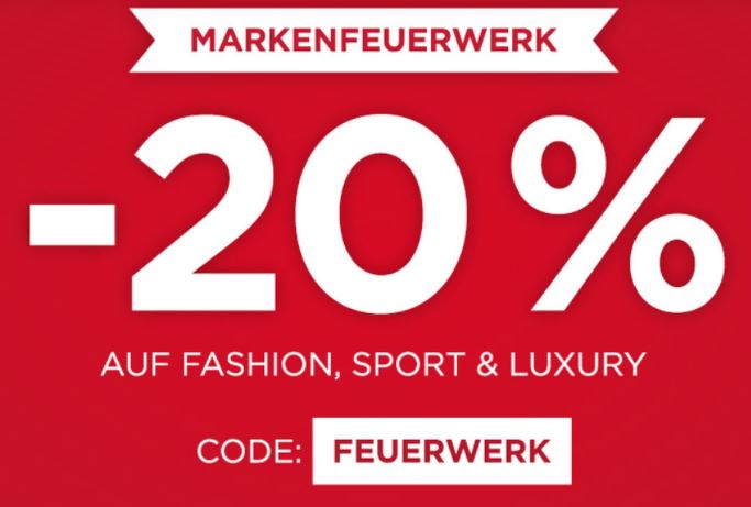 Bild zu Engelhorn: Markenfeuerwerk mit 20% Rabatt auf Fashion, Sport und Luxury