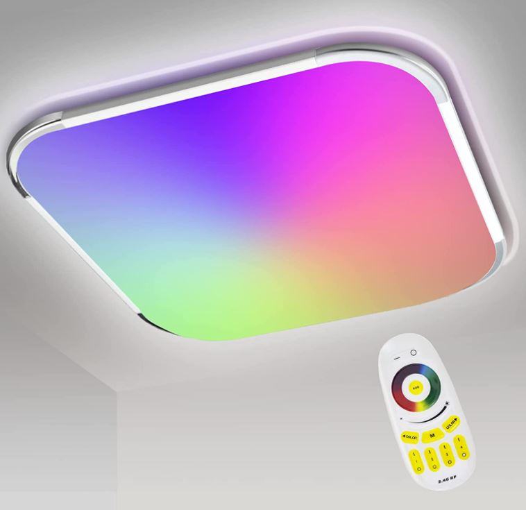 Bild zu 50% Rabatt auf TRAMINY RGB LED Deckenleuchten (dimmbar) – z.B: 36W Variante für 22,49€