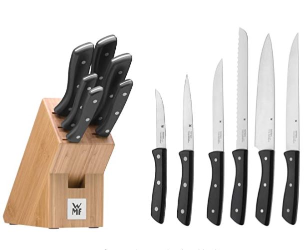 Bild zu WMF Messerblock mit Messerset 7-teilig für 75,99€ (VG: 98,23€)