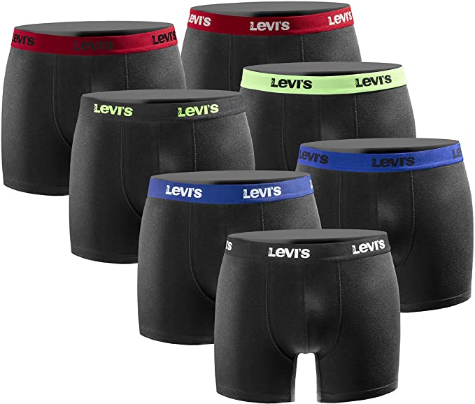 Bild zu 7er Pack Herren Boxershorts Levis Limited Style Edition für 38,49€ (Vergleich: 47€)