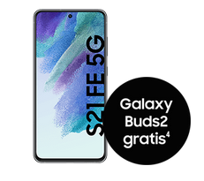 Bild zu das neue Samsung Galaxy S21FE 5G für 4,95€ inkl. gratis Galaxy Buds 2 mit 15GB 5G/LTE Daten, SMS und Sprachflat im Vodafone Smart L+ für 34,99€/Monat + 100€ Startguthaben