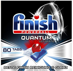 Bild zu 80 x Finish Quantum Ultimate Spülmaschinentabs – Geschirrspültabs mit 3-fach Wirkung für 9€