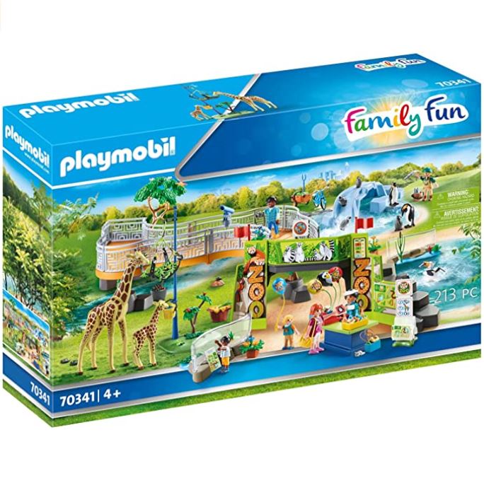 Bild zu Playmobil Family Fun 70341 Mein großer Erlebnis-Zoo Set für 31,41€ (VG: 47,69€)