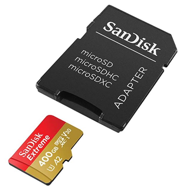 Bild zu Amazon.fr: SanDisk Extreme MicroSDXC 400 GB Speicherkarte für 54,56€ (VG: 61,99€)