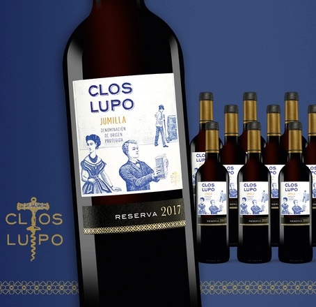 Bild zu Vinos: 15 Flaschen trockener spanischer Rotwein Clos Lupo Reserva 2017 für 48,89€ (Vergleich: 95,24€)