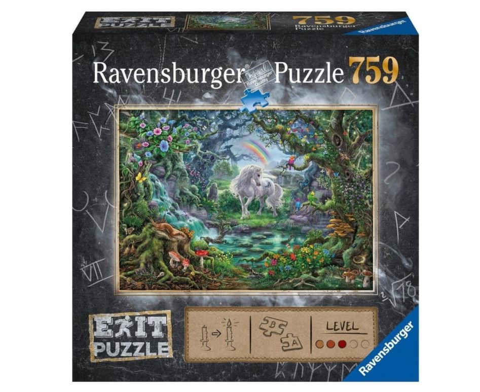 Bild zu Amazon Prime: Ravensburger EXIT Puzzle 15030 – Fantasy Einhorn für 7,70€ (VG: 12,48€)